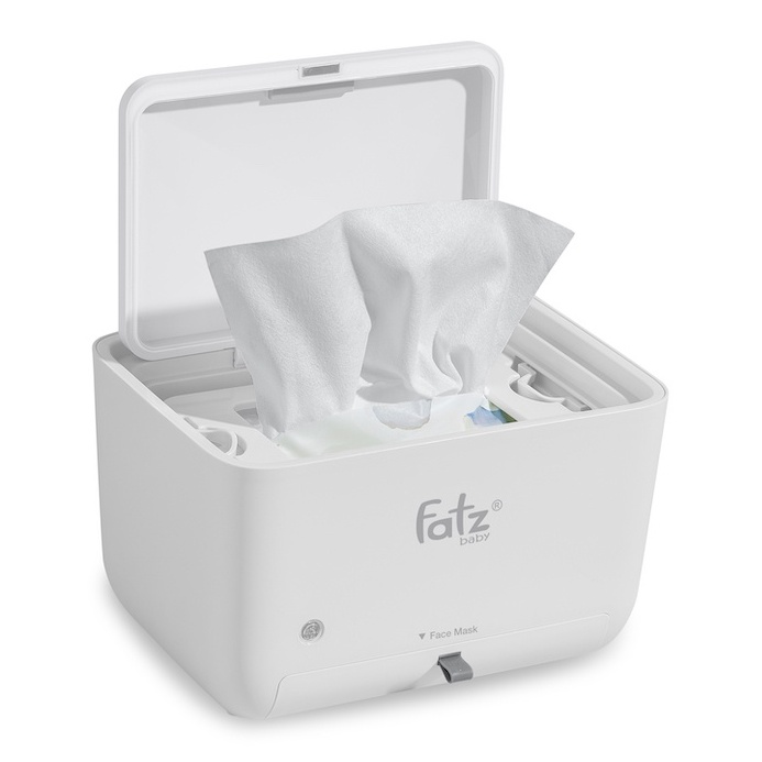 Máy ủ ấm khăn giấy ướt Fatzbaby có ngăn đựng mặt nạ dưỡng Warm 3 FB7250BT