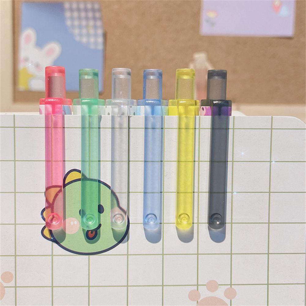 Set 6 Bút Mực Gel Ngòi 0.5mm Màu Đen