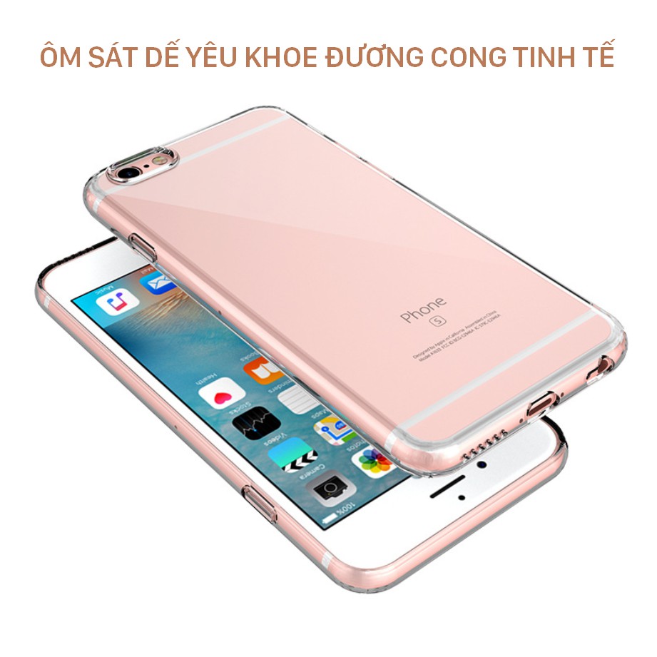 [GIÁ KHO] ỐP LƯNG IPHONE ĐẸP - NHỰA DẺO TRONG SUỐT IPHONE 7 7 PLUS - 8 8 PLUS - X XS XS MAX - 11 11 PRO 11 PRO MAX