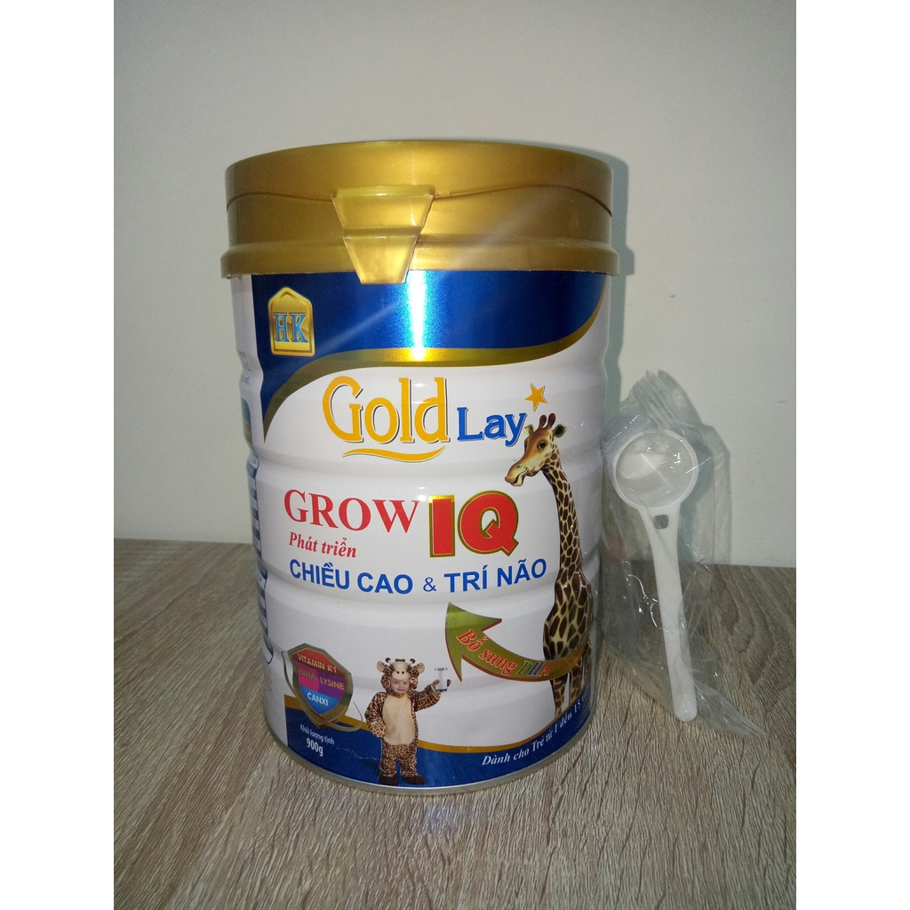 Sữa Tăng Chiều Cao Goldlay 900g - Sữa phát triển Chiều cao và Trí não