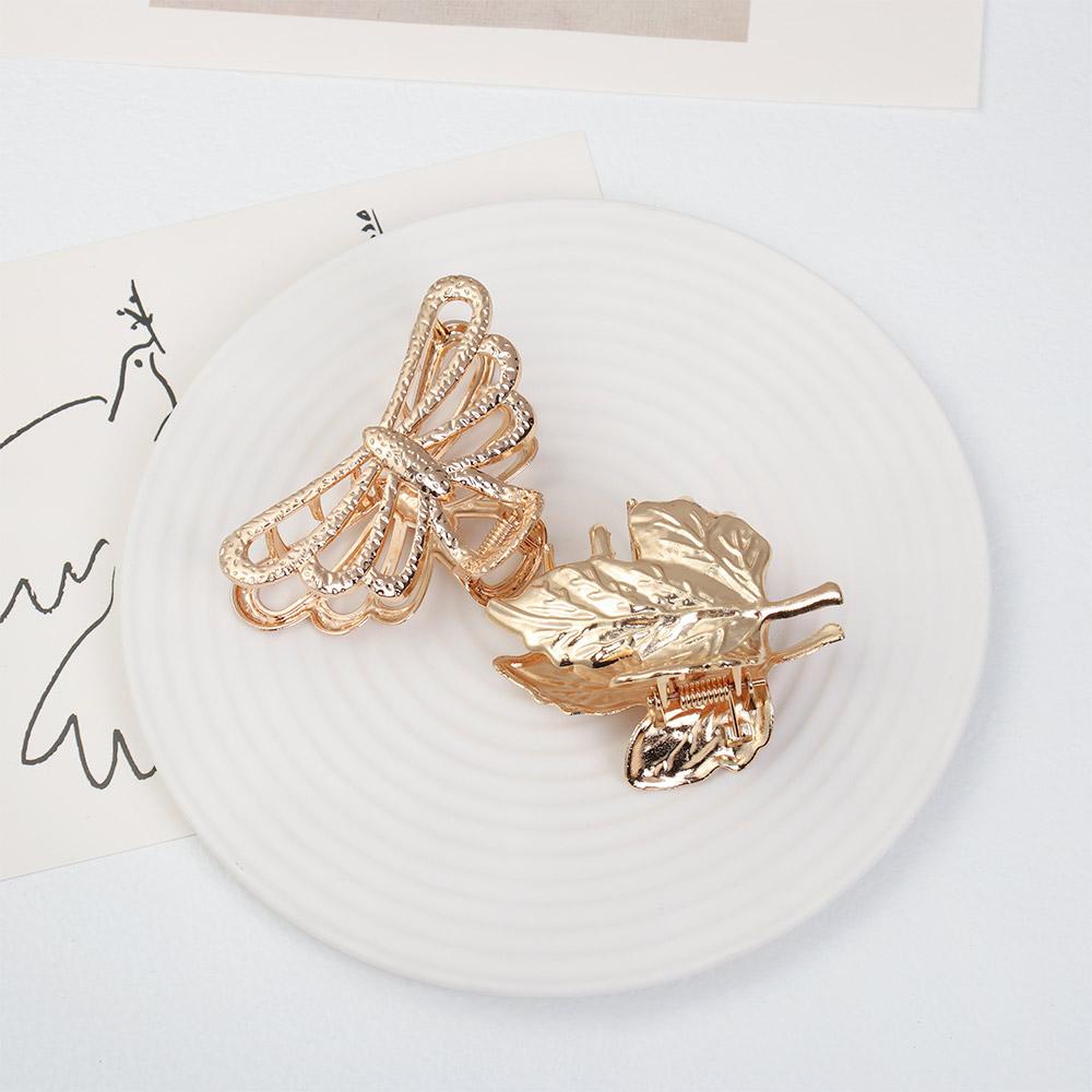 EUCA Kẹp Tóc Kim Loại Thời Trang Cho Nữ