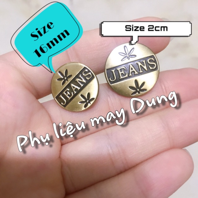 Nút đóng jean loại tốt