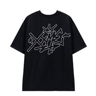 Áo thun XXME Line Icon Graffiti - BLACK / WHITE / BRICK / GREEN