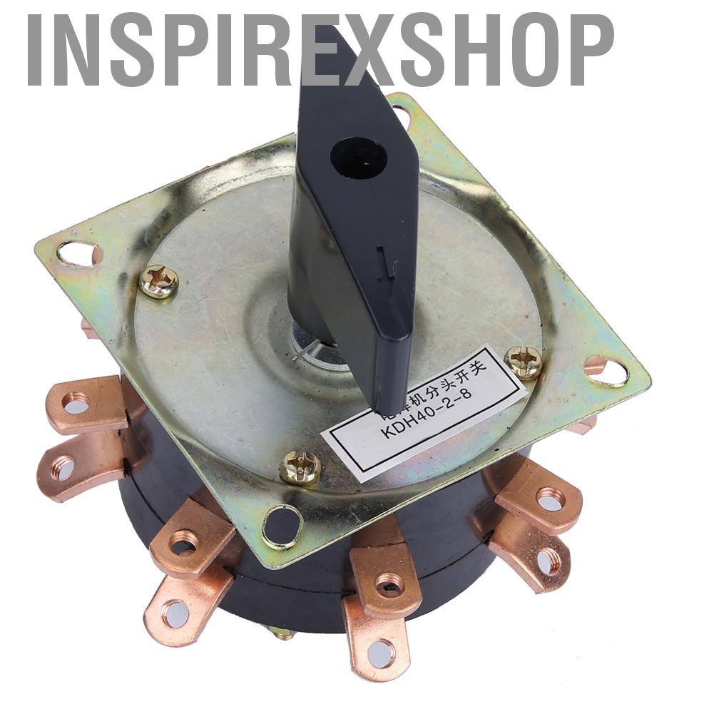 Công Tắc Hàn Điện 8 Nút Kdh-40 / 2-8 380v 220v 40a