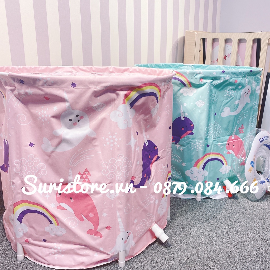 Bể bơi thành cao gấp gọn honper 70*65cm cho bé