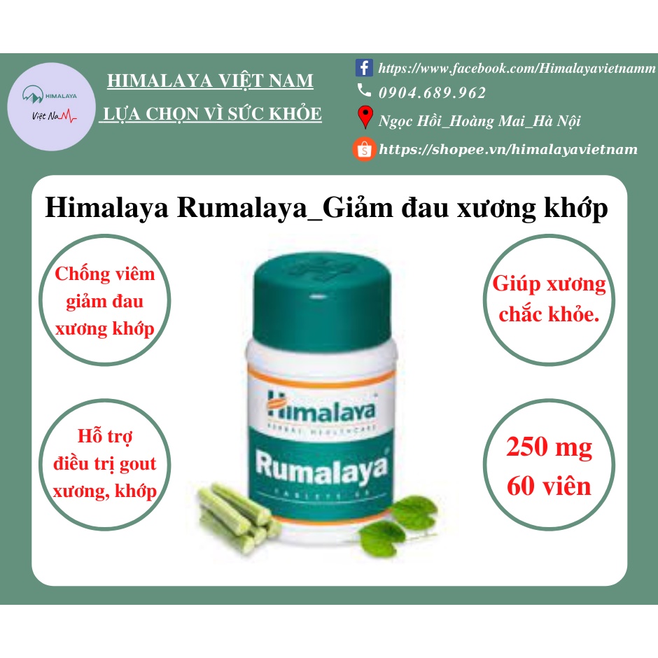 Giảm đau xương khớp - Himalaya Rumalaya