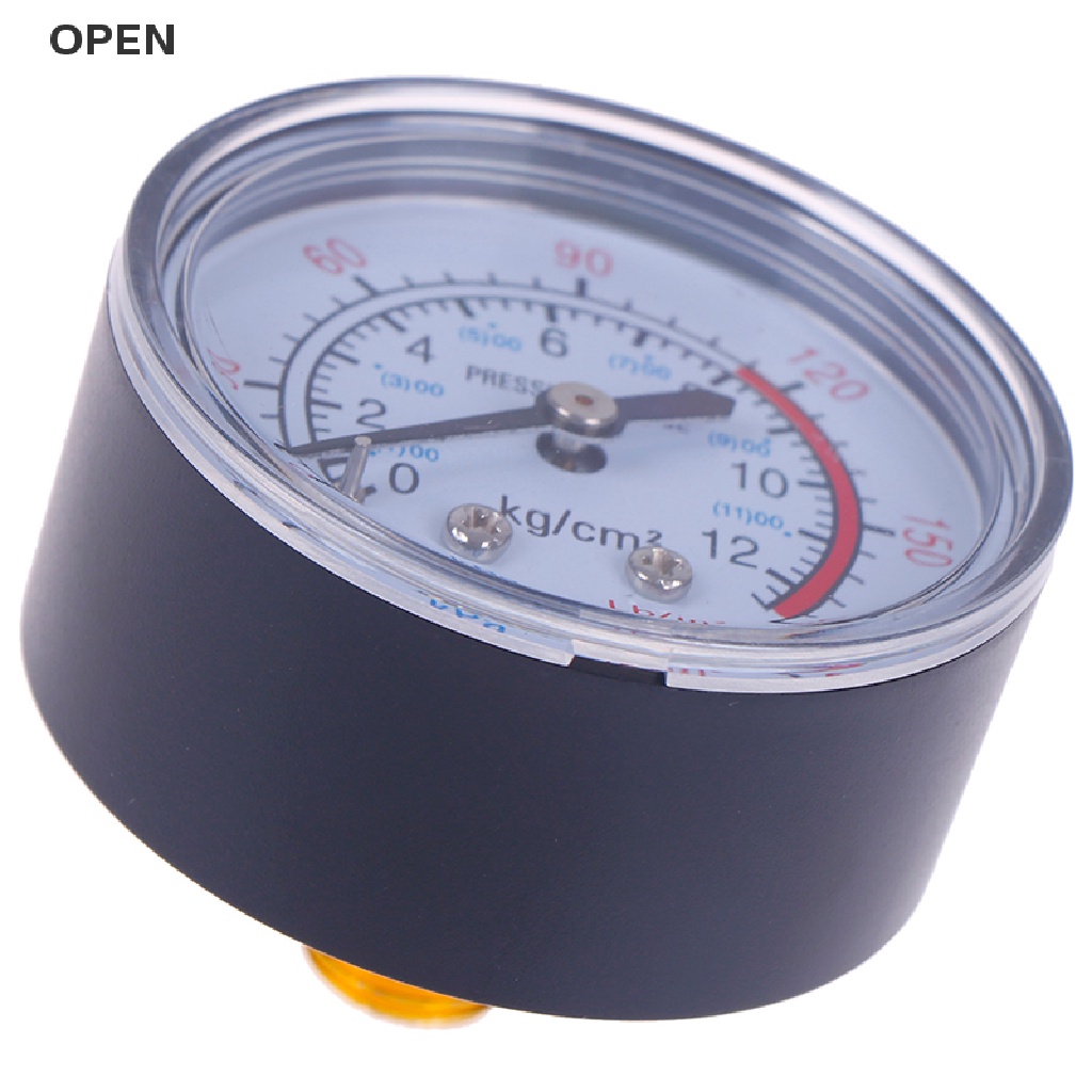 Đồng Hồ Đo Áp Suất Không Khí 13mm 1 / 4 bsp Chuyên Dụng Cho Máy Nén Khí my