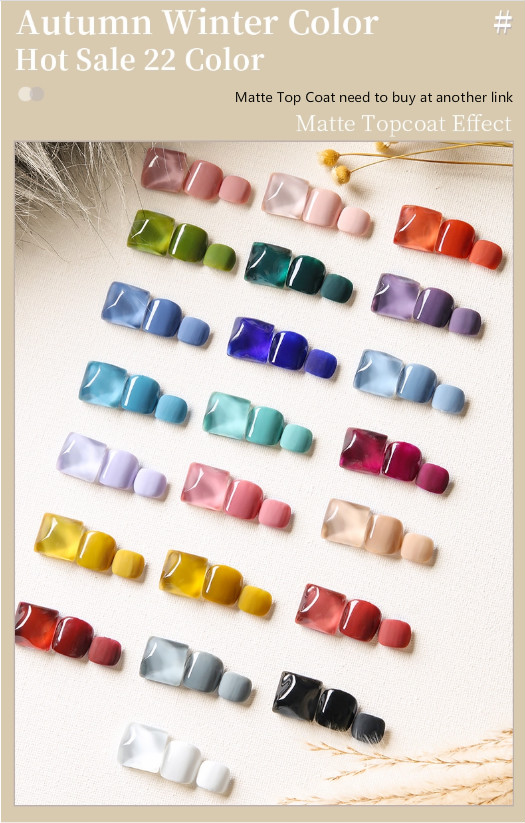 Sơn móng gel UV 7.3ml nhiều màu sắc thời trang