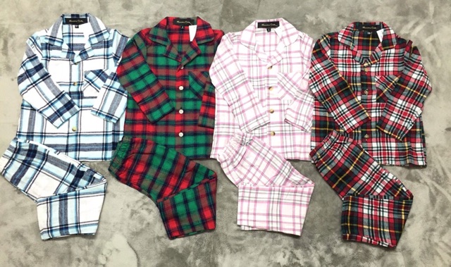 Bộ pịama cho bé trai bé gái