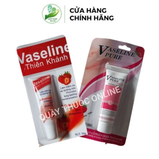 [CHÍNH HÃNG] Tuýp dưỡng ẩm hương dâu Vaseline Pure OPC tuýp 10gr