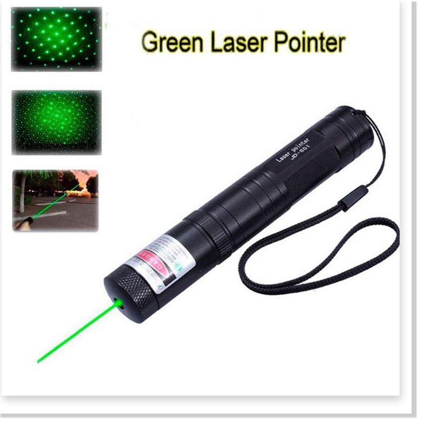 Đèn Pin Laser YL-303, Tia Xanh Lá, Cực Mạnh, Siêu Sáng