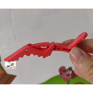 1 Cây kẹp cá sấu dùng để kẹp tóc khi tạo kiểu - kẹp được nhiều tóc