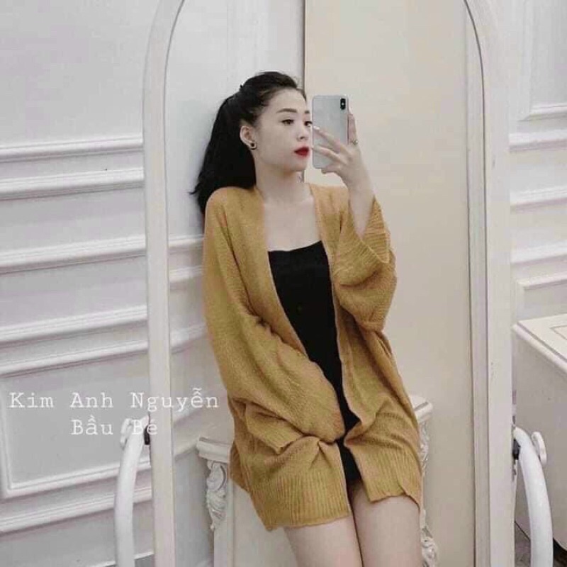 KHOÁC LEN CARDIGAN MỎNG NHẸ SIÊU HOT