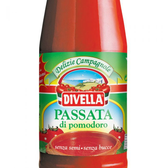 Sốt Cà Chua Xay Dạng Sệt Passata Di Pomodoro Divella 680gr