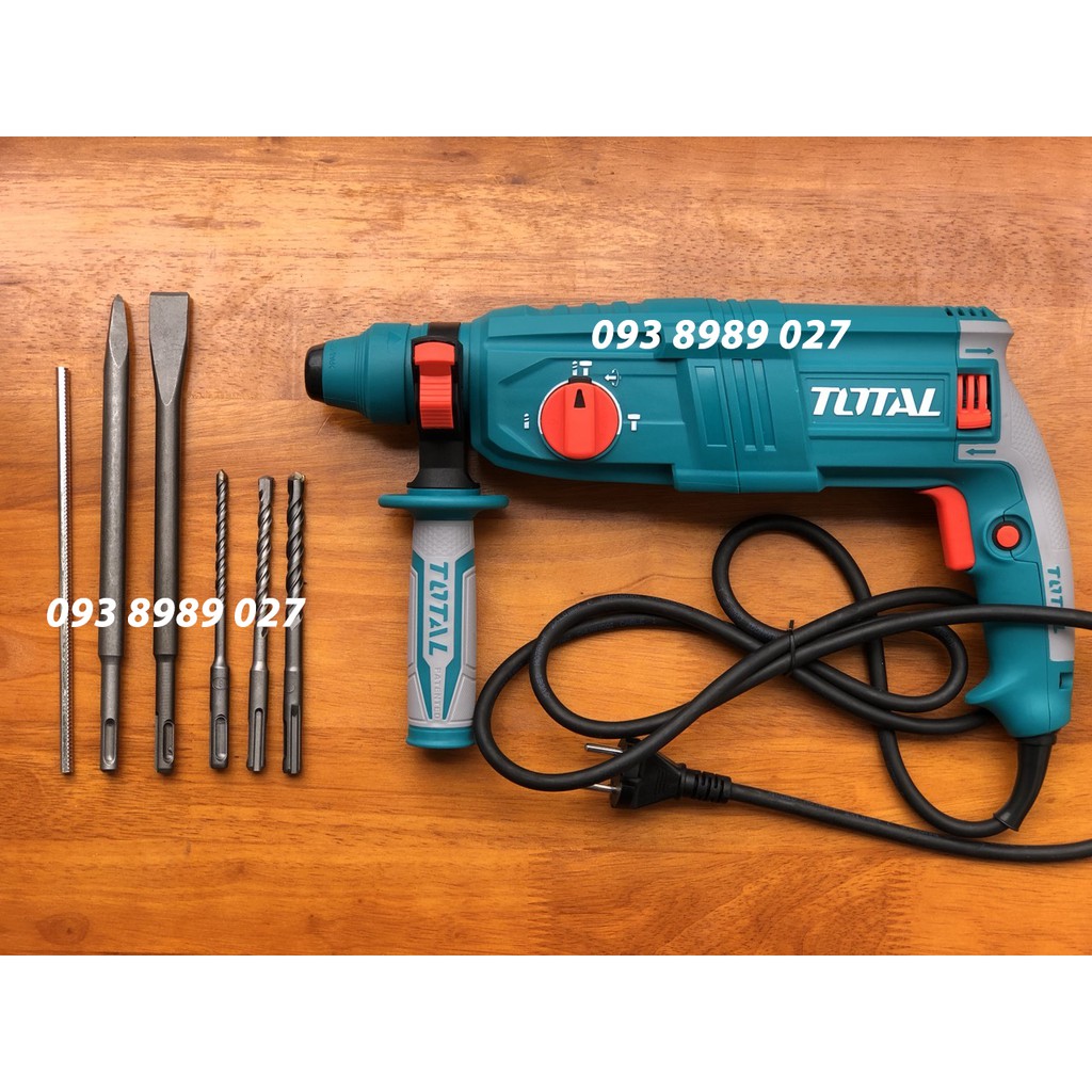 MÁY KHOAN BÊ TÔNG 3 CHỨC NĂNG TOTAL 800W  TH308268
