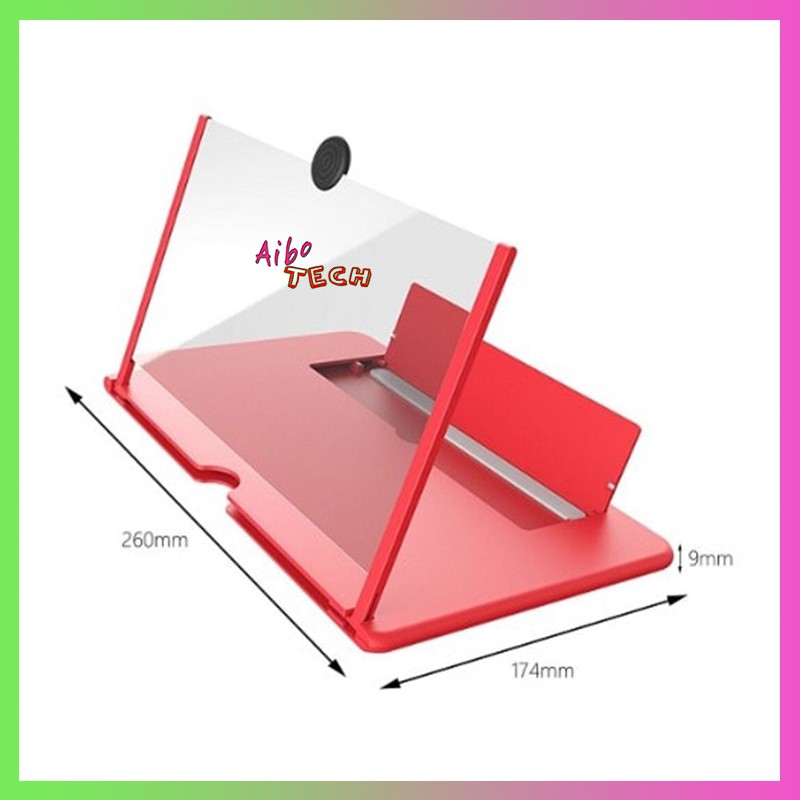 [BH 1 Đổi 1] Kính phóng đại to màn hình điện thoại 3D 4D chuẩn HD (10 inches) cho xem phim chuyên dụng | BigBuy360 - bigbuy360.vn
