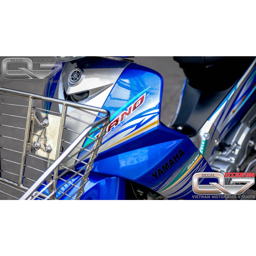 Tem Rời Sirius 110 Xanh Bạc