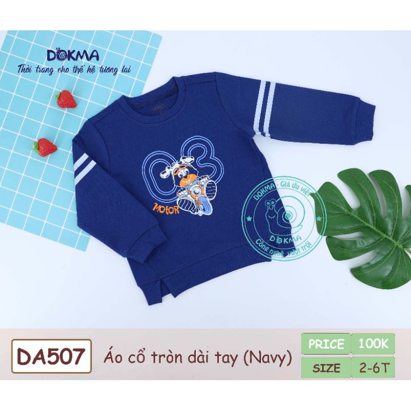 [Dokma] Áo cổ tròn Dt DA507