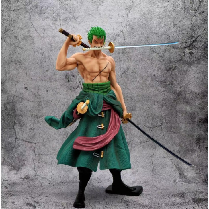 Mô hình Zoro One Piece cao 32 mẫu mới tạo dáng cực chất chi tiết sắc nét hàng có sẵn