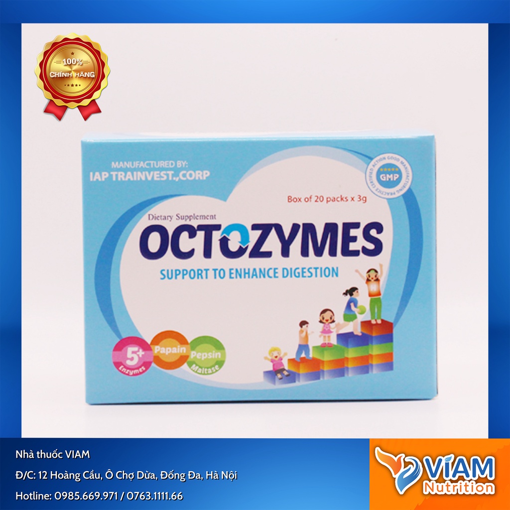 Octozymes - Bổ sung các Enzymes