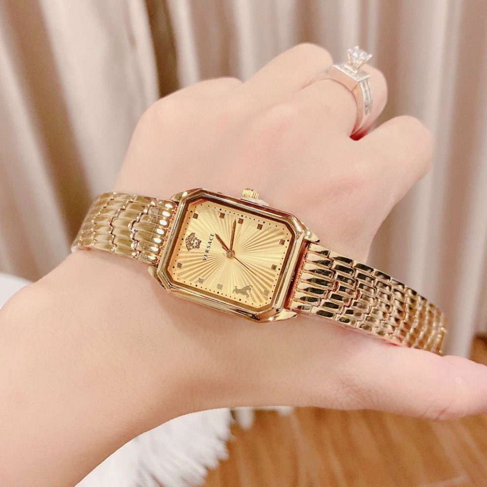 Đồng hồ nữ VERSACE dây kim loại bền đẹp không rỉ siêu hot, chống nước, bảo hành 12 tháng, dong ho nu | BigBuy360 - bigbuy360.vn