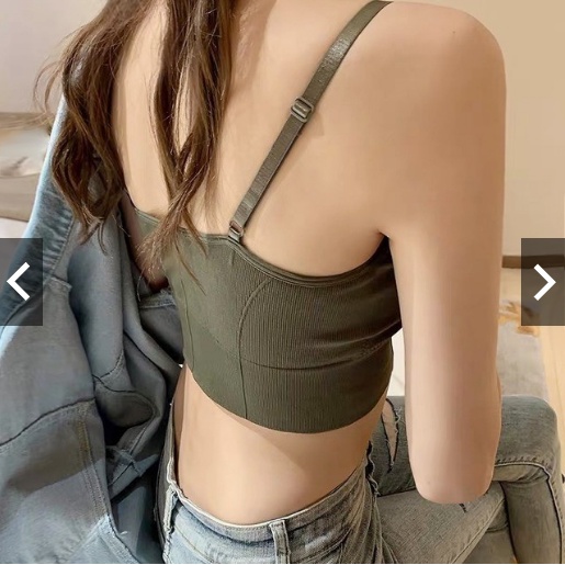 Áo bra tập gym không gọng mút mỏng YLY22