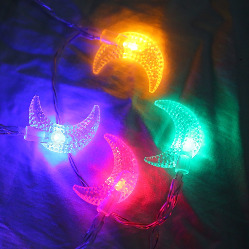 Dây Đèn Led Trang Trí Hình Mặt Trăng Chống Nước 1.5M/3M