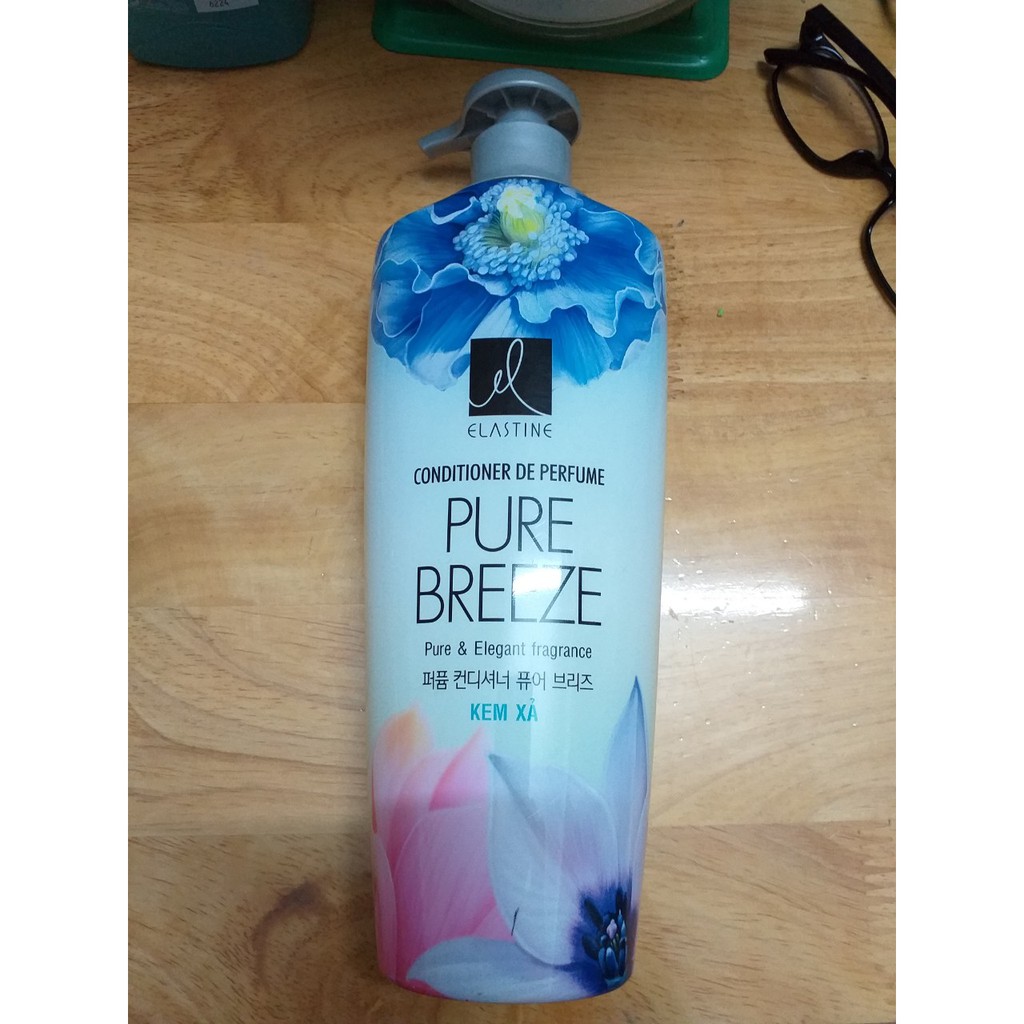 KEM XẢ MƯỢT TÓC PURE BREEZE 600ML dảe 2024