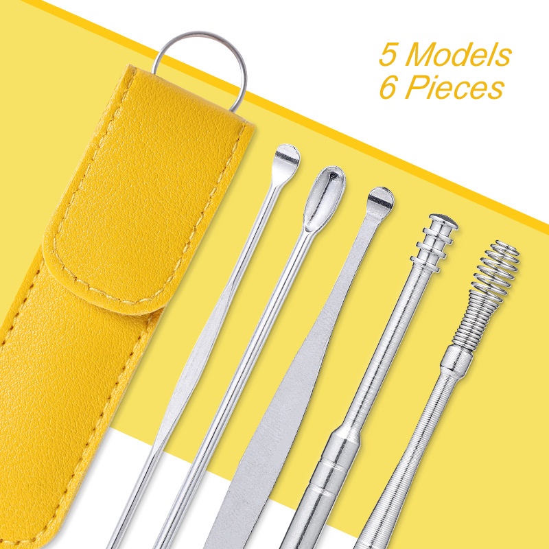 Ear Pick Remove Wax Ears để làm sạch Earpick Light Earwax Remover Clean Your Personal Health Care Beauty