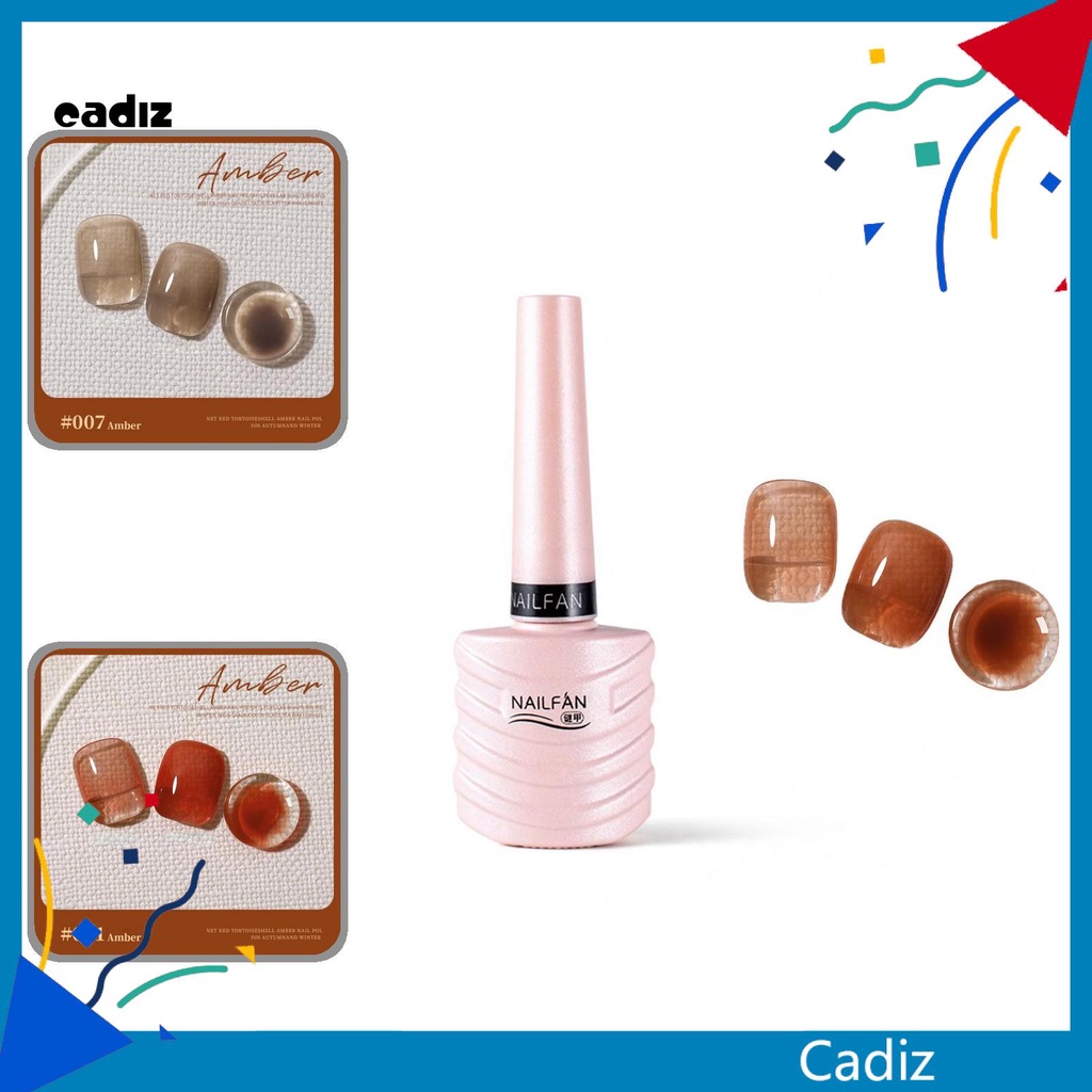 [Hàng mới về] Sơn móng tay gel uv led trong suốt NAILFAN dành cho nữ