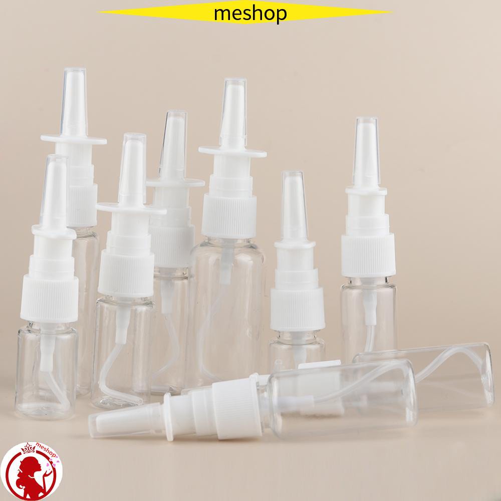🍒ME🍒 Health Nasal Spray Pump White Medical Packaging Empty Plastic Bottles New Nose Refillable Mist Sprayer