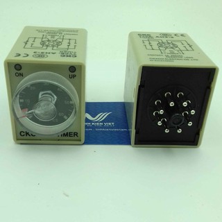 Relay thời gian CKC AH3-3 220V 60 phút / Timer CKC AH3-3 220V - K1H3