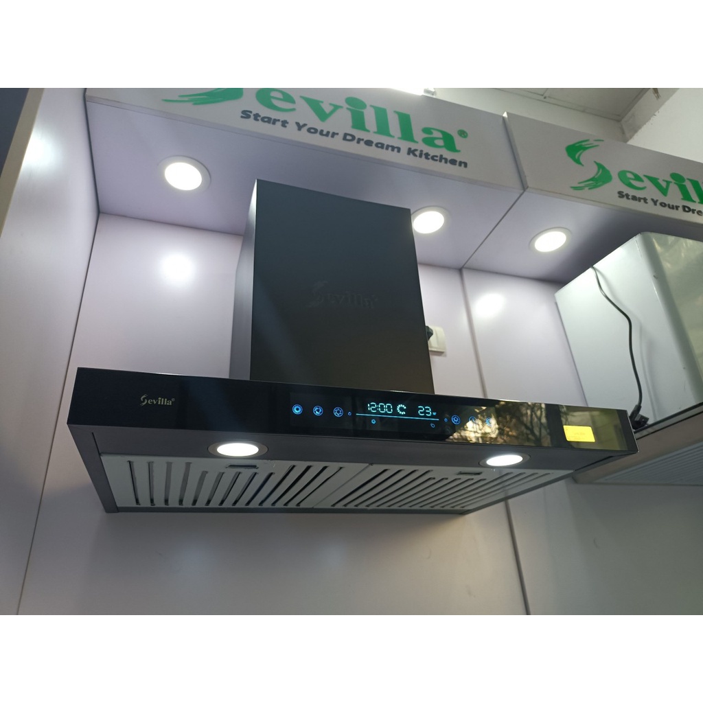 Máy hút mùi Sevilla SV-70T3 - BH 5 năm - Dòng hút mùi chữ T - Đổi mới trong 30 ngày