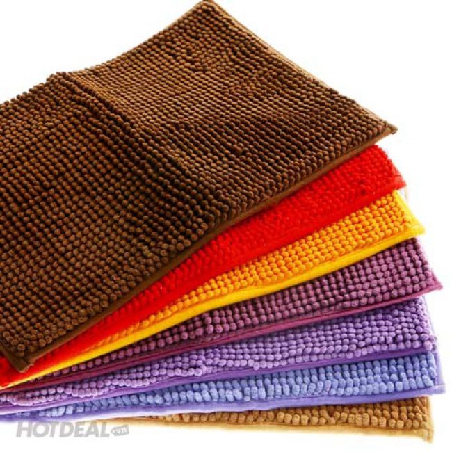 Thảm Lau Chân Chùi Chân San Hô Thảm Đinh Lau Chân Gia Đình Siêu Thấm Nước - Chống Trơn Trượt