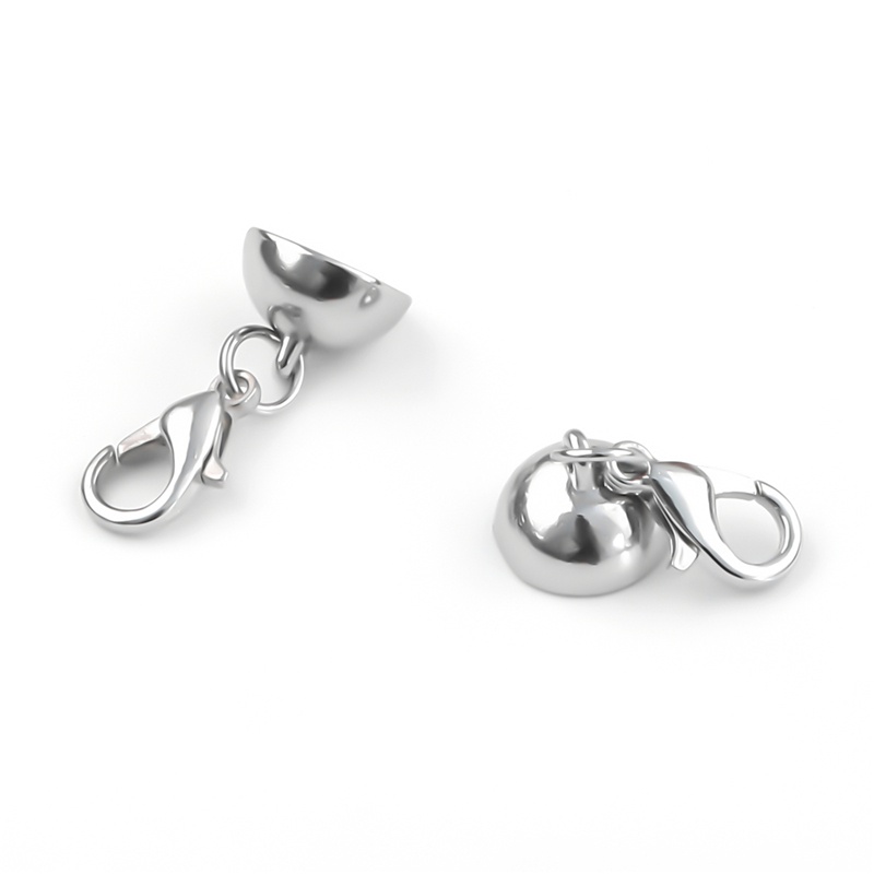 Bộ 5 phụ kiện móc khóa càng cua bằng kim loại có nam châm tiện dụng