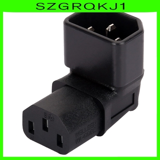 Iec320-c14 Nam Đến C13 Nữ 90 Độ Góc Góc Góc Góc Bộ Chuyển Đổi