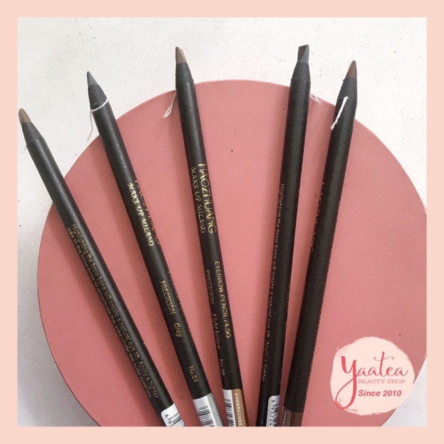 [SIÊU RẺ] Chì xé phẩy sợi HAOZHUANG MAKEUP MILANO EYEBROW PENCIL