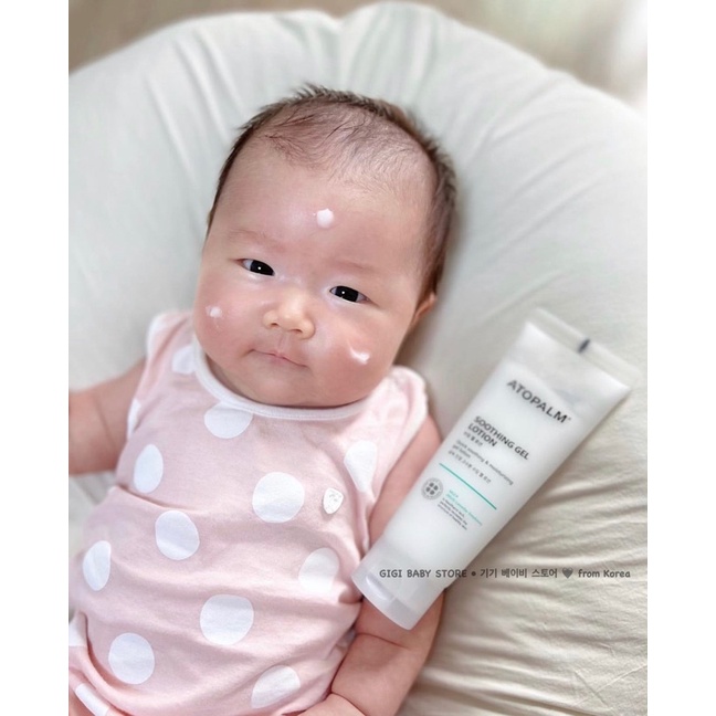 Kem dưỡng ẩm đa năng làm dịu mát da ATOPALM SOOTHING GEL LOTION 120ml cho trẻ sơ sinh, trẻ em, người lớn
