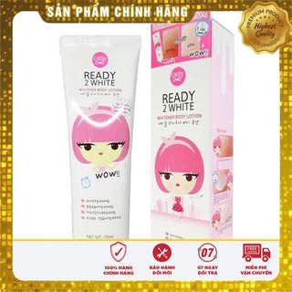 Kem dưỡng trắng da và make up body ready 2 white cathy doll từ tinh chất ốc sên, thái lan chính hãng 150ml