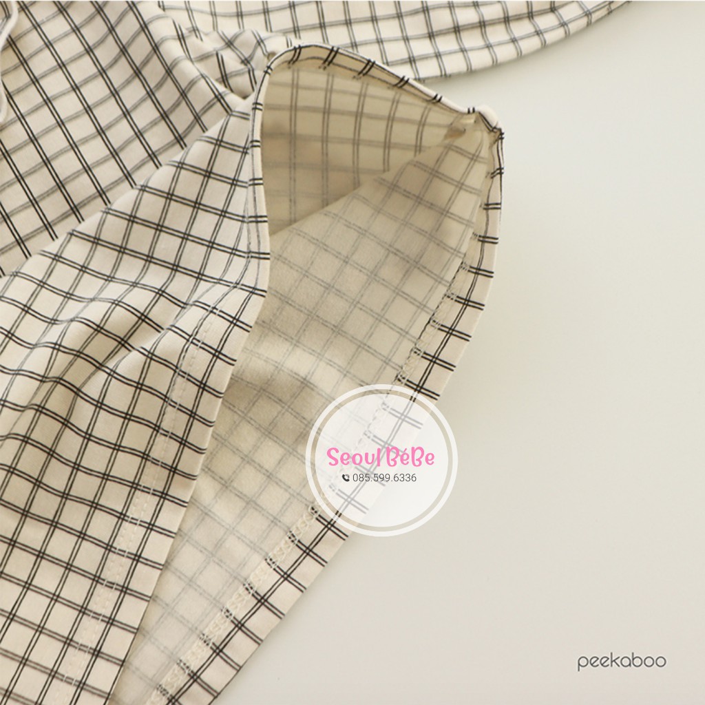 Bộ pyjama Bly Peekaboo pyjama trẻ em made in Korea