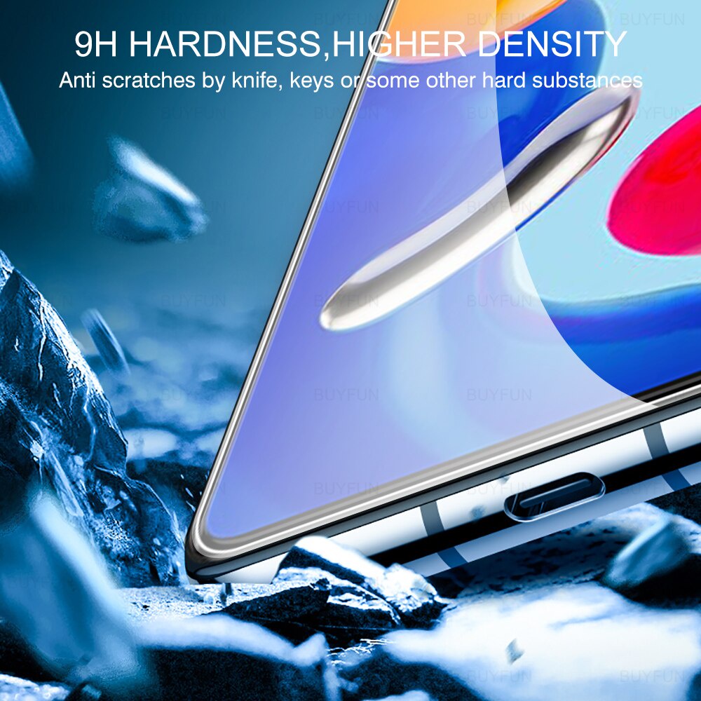 Set 2 Kính Cường Lực Toàn Màn Hình Chống Trầy Xước Cho Redmi Note 11 Global 11pro Plus 5G Redmi Note 11s 5G