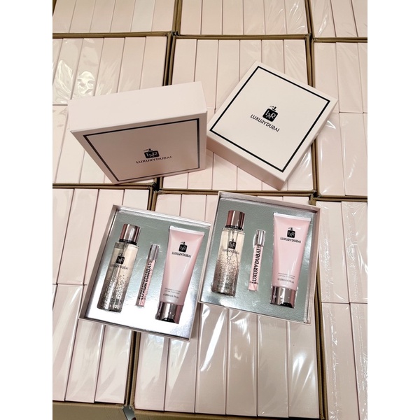 Set combo 3 món nước hoa, body mist, lition LUXURY  sang chảnh ngọt ngào cho các quý cô
