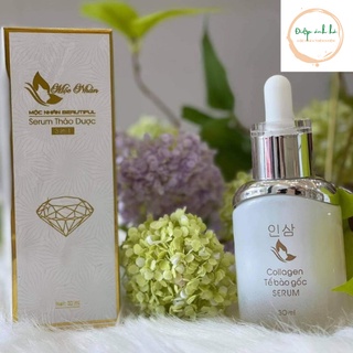 Serum trắng da mờ thâm nám mộc nhân handmade sau tái tạo