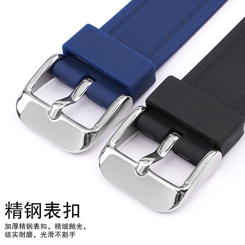 Dây Đeo Thay Thế Bằng Nhựa Cho Đồng Hồ Casio PU 18mm F91W F84 F105 F108 A158 A168 AE1200 A1300
