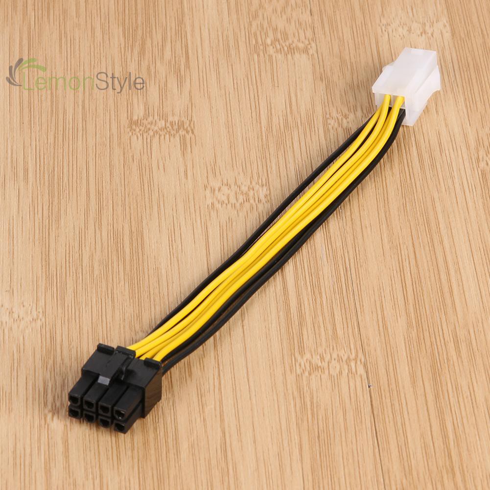 [IN STOCK/COD]5pcs 4Pin to 8Pin Convert Power Wire Connector Extension Cable