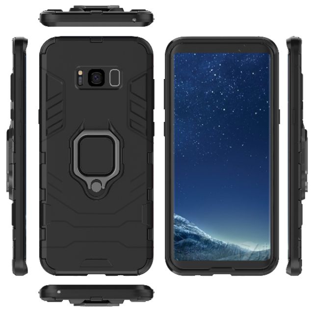 Ốp lưng Samsung S8 Plus / S10 Plus / S20 Plus chống sốc Iron Man Iring siêu bền giá đỡ xem phim