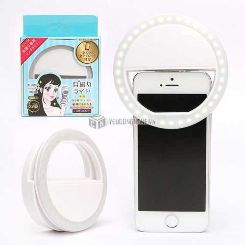 (GIẢM GIÁ) ĐÈN LED SELFIE LOẠI 1 CÓ 4 CHẾ ĐỘ SÁNG