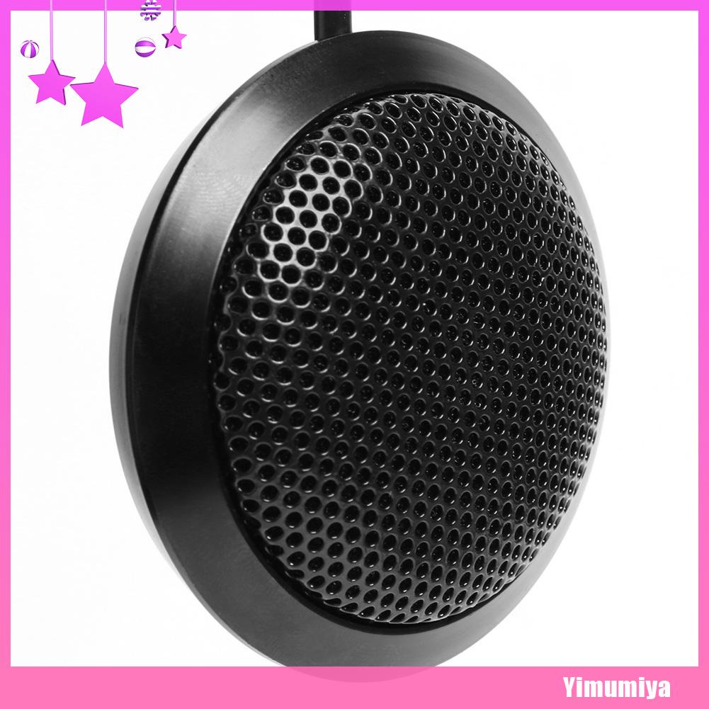 （Yimumiya） USB Omni-directional 360 Pickup Condenser Microphone Desktop Computer Mic 