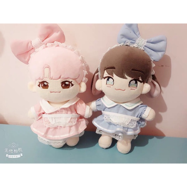 Set hầu gái cho doll 20cm