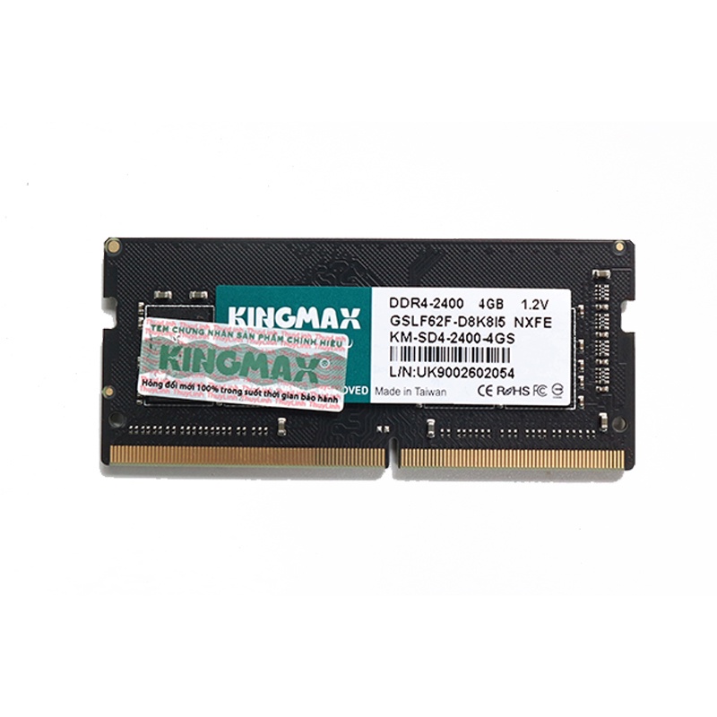 RAM LAPTOP. DDR4 Laptop 4G/2400 4G/2666 8G/2400 8G/2666 KINGMAX Chính hãng. VI TÍNH QUỐC DUY